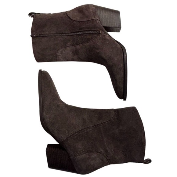 Lucky Brand Dark Brown Ankle Boots - Picture 9 of 9